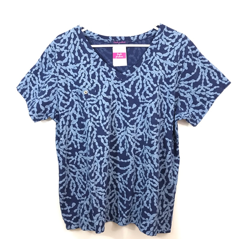 FRESH PRODUCE Coral Heritage MOONLIGHT FEM TEE